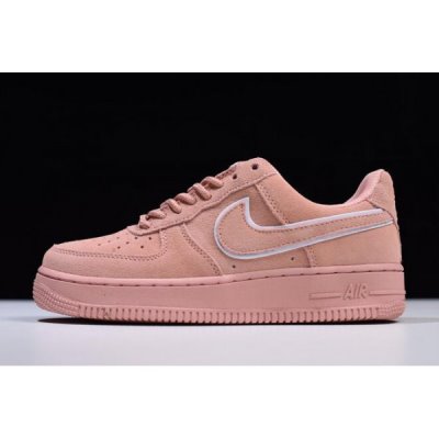 Nike Bayan Air Force 1 '07 Lv8 Suede Kırmızı Kaykay Ayakkabı Türkiye - NHI5JDIP